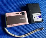 Cámara digital compacta Sony Cyber Shot DSC-T70 14,1 MP 3x rosa envío directo desde Japón