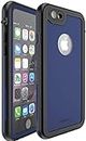 CellEver Waterproof Case for iPhone 6s Plus and iPhone 6 Plus ONLY, Waterproof IP68 Certified Shockproof Sandproof Snowproof Dirtproof Full Body Sealed Protective Cover KZ-C (Navy Blue)