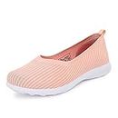 Bourge Women's Micam-z14 Rose Gold and Pink Running Shoes-4 UK (36 EU) (5 US) (Micam-54-04)