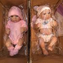 10" Reborn Dolls Twins Newborn Boy&Girl Doll Full Body Silicone Vinyl Xmas Gifts