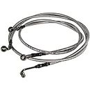 1068 Extended Front & Rear Stainless Steel Braided Brake Lines for Polaris RZR 800 / S 800/4 800 / XP 900/570 / XP 4 900