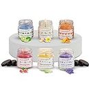 Aromahpure Scented Candles (60 Hours) (100% Natural Wax) | Joyful Lavender, Citrus Grove, Earth Scents, Charming Rose, Thai Lemongrass, Prince of Citrus Fragrance Candles for Home & Gift Sets