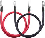 Pro Customize battery cable for Car, Boat, Marine, Inverter and RV solar 2- 8AWG
