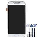 Screen Assembly Replacement, LCD Phone Touch Screen Digitizer Assembly Replacement Fit for Samsung Galaxy S4 Mobile Phone(White)