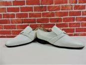 Nuove scarpe da uomo Church's personalizzate crema bianco penny larghezza 8 F Reg US 9 E 42