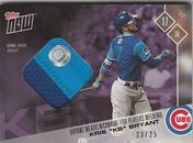 Kris Bryant KB CUBS TOPPS NOW PLAYERS WEEKEND PURPLE JERSEY PATCH 23/25 PWR-1D
