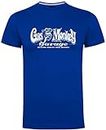 Gas Monkey Garage T-shirt pour homme avec logo OG Bleu roi - Bleu - XXX-Large
