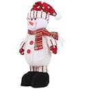 Beaupretty Lighted Christmas Santa Claus LED Snowman Light Up Decoration Christmas Table Decorations
