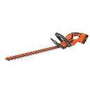 BLACK+DECKER 40V MAX Hedge Trimmer, Dual Action Blades, 3/4in Cutting Capacity (LHT2240C-CA)