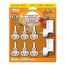 Glade PlugIns Air Freshener Starter Kit, Scented and Essential Oils for Home and Bathroom, Hawaiian Breeze, 2 Warmers and 6 Refills