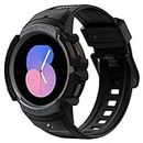Spigen Rugged Armor Pro Designed for Samsung Galaxy Watch 4 Band with Case Protector 40mm - Charcoal Gray…
