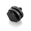 MILLETS Branded Durable Pro 1/4" Mount Adapter for Tripod Screw to Flash Hotshoe Camera and Monitor