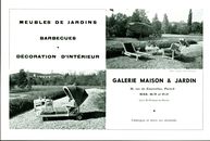 Antique advertisement ""Furniture de Jardin Paris 1957"" (p. 26)  
