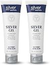 Silver Biotics Colloidal Nano SilverSol Ag₄O₄ 20 ppm Healing & Soothing Gel | Great for Healing Skin from Scars, Burns, Wounds, Blemishes & More | 4 Oz (Pack of 2)