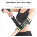 Au Sports Fitness Protection Knit Elbow Brace Support Arm Joint Bandage Straps
