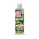 Faith In Nature 300ml Natural Wild Rose Shampoo, Restoring, Vegan & Cruelty Free, No SLS or Parabens, For Normal to Dry Hair