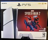Playstation 5 Slim PS5 Console with Spider-Man 2 Game Bundle ~ New Sealed