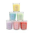 6 Packs Scented Candle Set, 55g Soy Votive Candle for Home Decoration, Candle Gifts for Christmas Thanksgiving and Anniversar