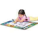 Aquadoodle E73267 Animal Friends Doodle, Official Tomy No Mess Colouring & Drawing Game, Water Play Mat, Magic Pen, Suitable for Toddlers and Children Aged 18 Months+