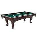 Barrington Billiards 8.5' Arlington Slate-Tech Drop Pocket Table with Pool Ball and Cue Stick Set