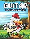 Guitar Coloring Book For Kids: Many Different Detailed An Adults Guitar Coloring Book For Beginners Who Love Musical Instruments Perfect For Men, Adult, Boys, And Girls Halloween Gift