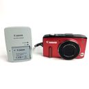 Canon PowerShot SX280 HS 12.1MP 20x Red Point and Shoot Digital Camera
