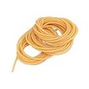 10m/32.8FT Natural Latex Rubber Tubing, Highly Elastic Slingshot Catapult Tube Speargun Band, Non-Toxic Latex Tube Rubber Hose for Outdoor Hunting/Fitness/Exercises/Sports(Plain)