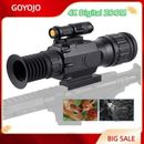 GOYOJO 4X Digital Night Vision Rifle Scope Hunting Sight IR 720P Camera W/ DVR