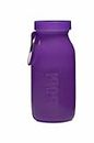 bübi bottle - Silikon Multifunktions Trinkflasche 414 ml. Purple / Violett
