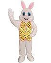 Plush Easter Rabbit Mascot Costume Adult Halloween Costume