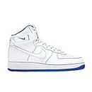Nike New Men's Air Force 1 High 07 Basketball Sneakers, Royal Blue, 11 US