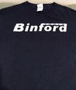 Vintage BINFORD TOOLS T-Shirt Home Improvement 90s Navy Blue Men's Size Med