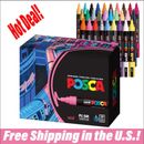 29 5M Medium Posca Markers with Reversible Tips, Set of Acrylic Paint Pens fo...