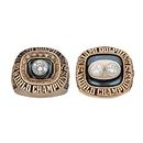 XiaKoMan 'Dolphins 1972(Perfect Season) SCOTT 1973 Championship World Champions Rings Set size 11 with Wooden Deluxe Box Gifts for Kids Youth Mens Boys Fathers