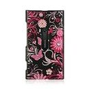 RinoGear Case Compatible with Nokia Lumia 920 Spot Diamond Pink Butterfly