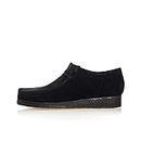 Clarks Originals Mens Wallabee Suede Leather Black Shoes 9.5 UK