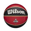 WILSON WNBA Team Tribute Basketball - Size 6-28.5", Las Vegas Aces