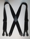 Men's Suspenders - X Style, Heavy Duty Material, Thick Button On, USA Made
