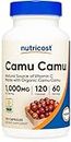 Nutricost Camu Camu 1000mg, 120 Capsule - CCOF Certified Made with Organic Camu Camu, Non-GMO, Gluten Free