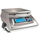 Kitchen Scale - Baker's Math Kitchen Scale - KD8000 Scale by My Weight, Silver by My Weigh