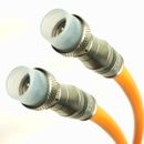 Orange RG11 Direct Burial Coax Cable Underground 3GHz with Weather Boot Fittings
