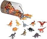 Terra by Battat – 60 Pcs Dinosaur Figures – Assorted Plastic Mini Animal Figurines For Kids 3+ – Birthday Party Supplies & Decorations
