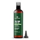 Botanic Hearth Tea Tree Oil for Hair | Infused with Argan, Jojoba & Grapeseed Oils | 6.7 fl oz