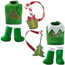 JOYIN 2 Packs Xmas Clothing for Doll Rock N Roll Set, Christmas Decorations, and Holiday Specials Accessories