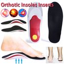 Insert Orthotic Shoes Orthotics Pad Foot Arch Support Plantar Fasciitis Insoles