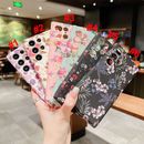 Flower Pattern Women Case For Samsung Galaxy S23 Ultra S22+ S21 FE A12 A32 5G