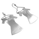 Lang 925 Sterling Silber Kleid und Aufhänger hängende Ohrringe Schmuck für Frauen