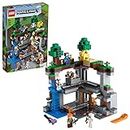 LEGO 21169 Minecraft The First Adventure Nether Playset with Steve, Alex, Skeleton, Dyed Cat Figures, Moobloom & Horned Sheep, Gift for Boys and Girls