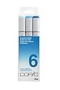 Copic Marker Sketch Marker 3 Pc Color Fusion - Set Of 6, Fine, Assorted