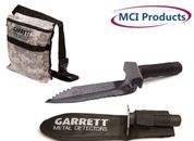 New Garrett Edge Metal Detector Digger Trowel w/ Camo Diggers Pouch